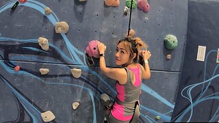 Thai climber girlfriend was not very good at it but she was amend at sex