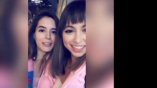 Sexy Riley Reid and her BFF Abbie Maley seduce a lucky stranger